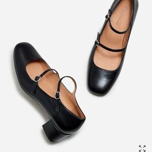 Madewell The Nettie Heeled Mary Jane
